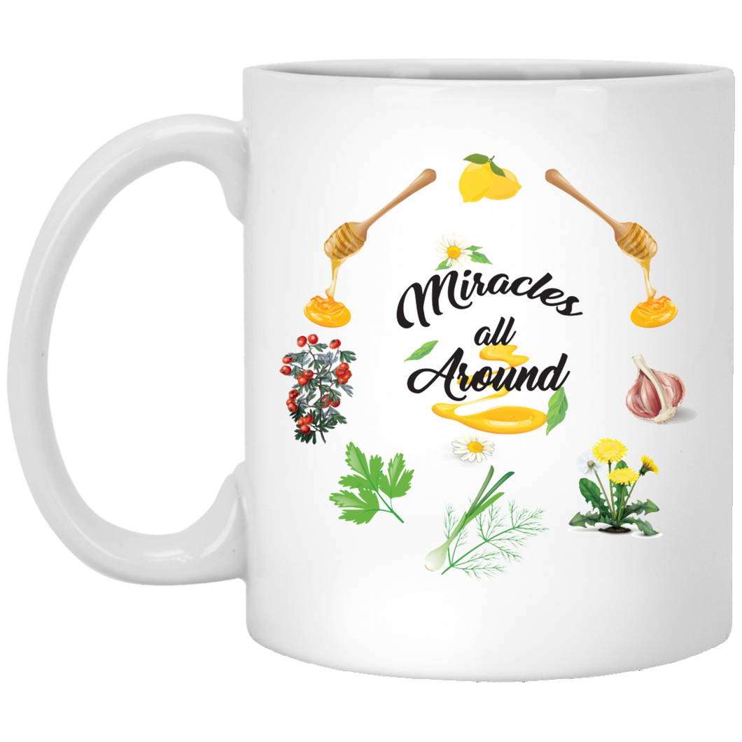 Health Accessory - White Mug 11oz - Miracles